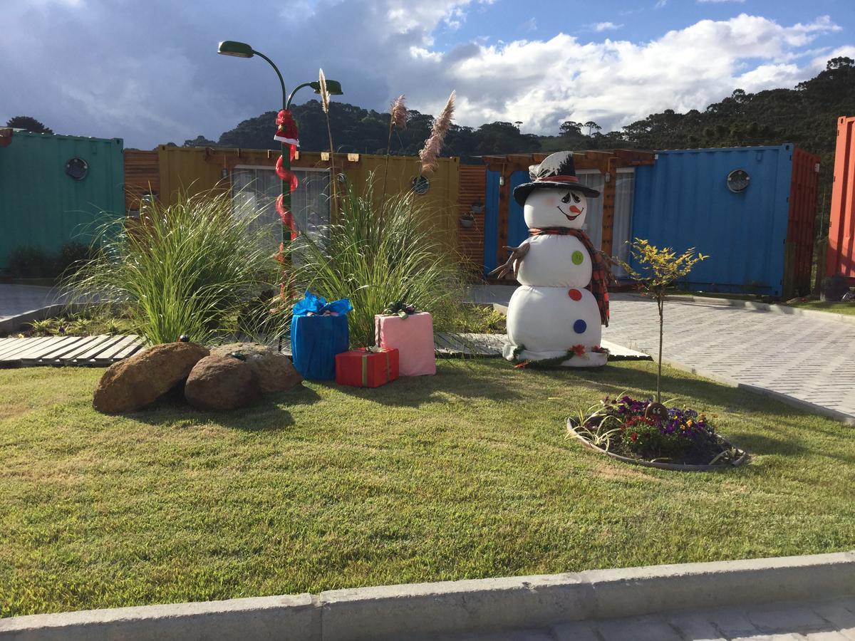 Villa Dos Ventos Hospedagem Container Bom Jardim da Serra Eksteriør bilde