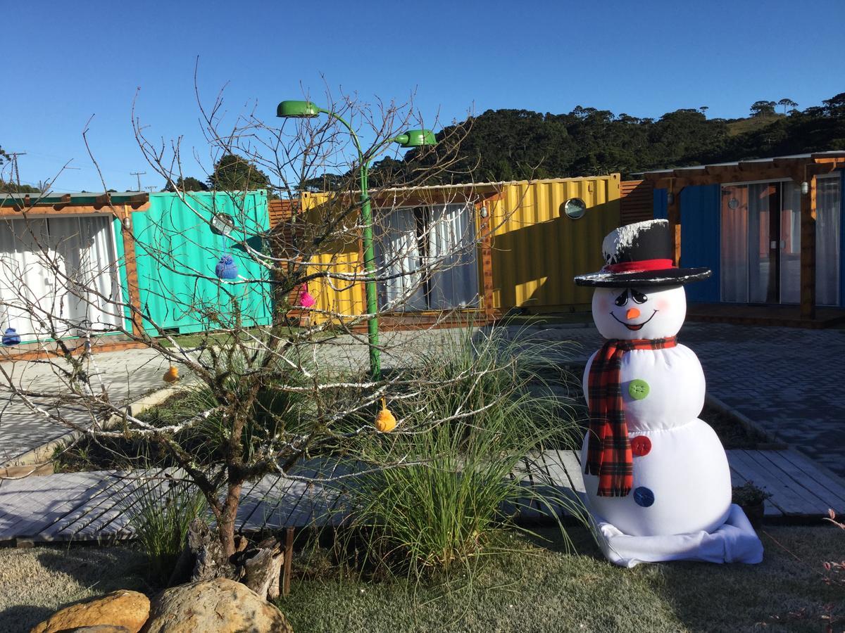 Villa Dos Ventos Hospedagem Container Bom Jardim da Serra Eksteriør bilde