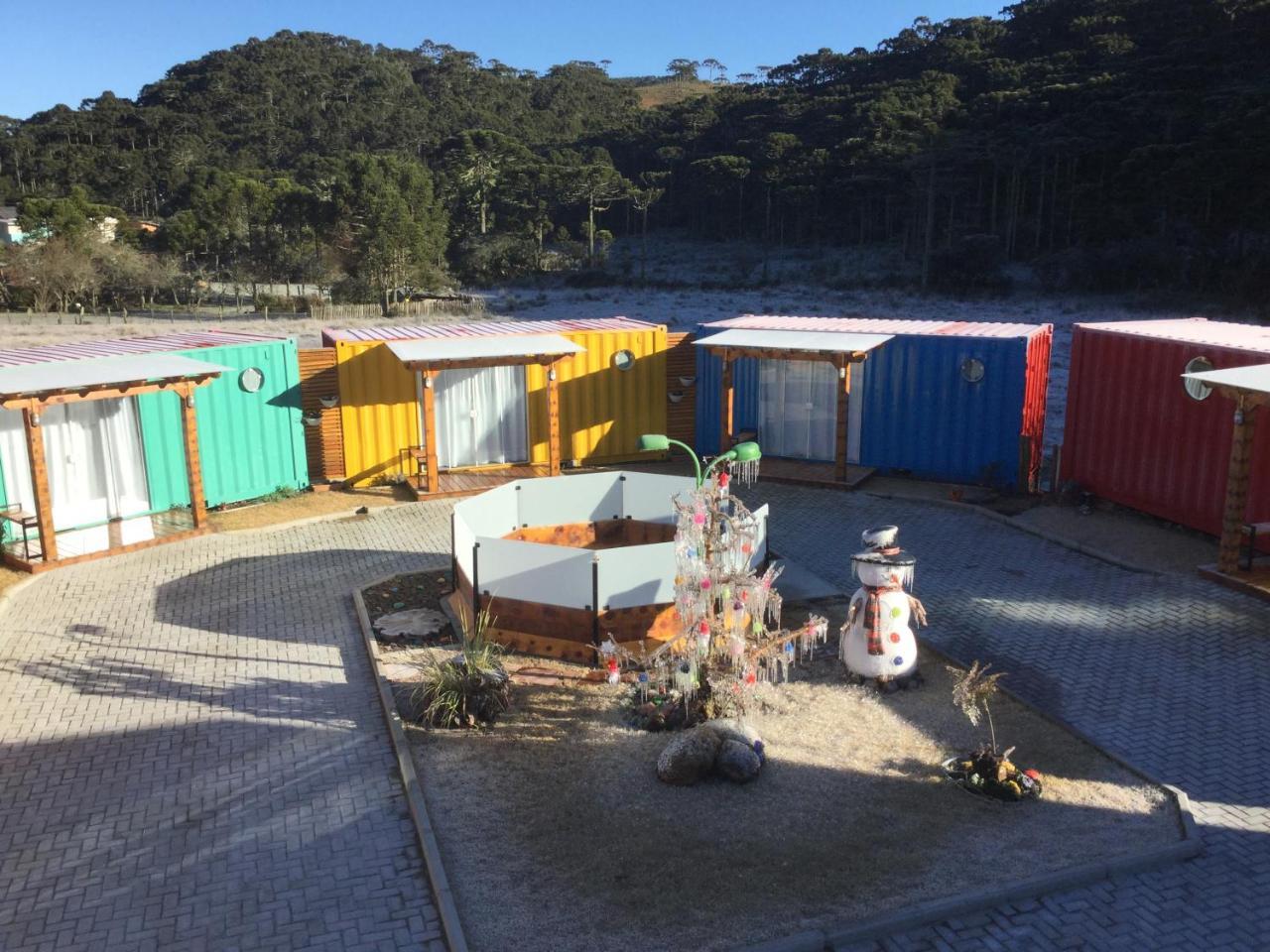 Villa Dos Ventos Hospedagem Container Bom Jardim da Serra Eksteriør bilde