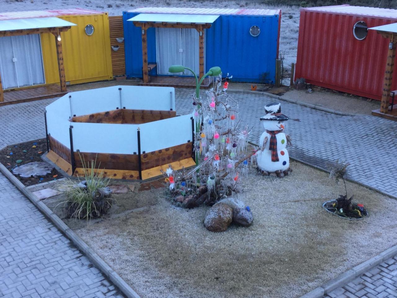 Villa Dos Ventos Hospedagem Container Bom Jardim da Serra Eksteriør bilde