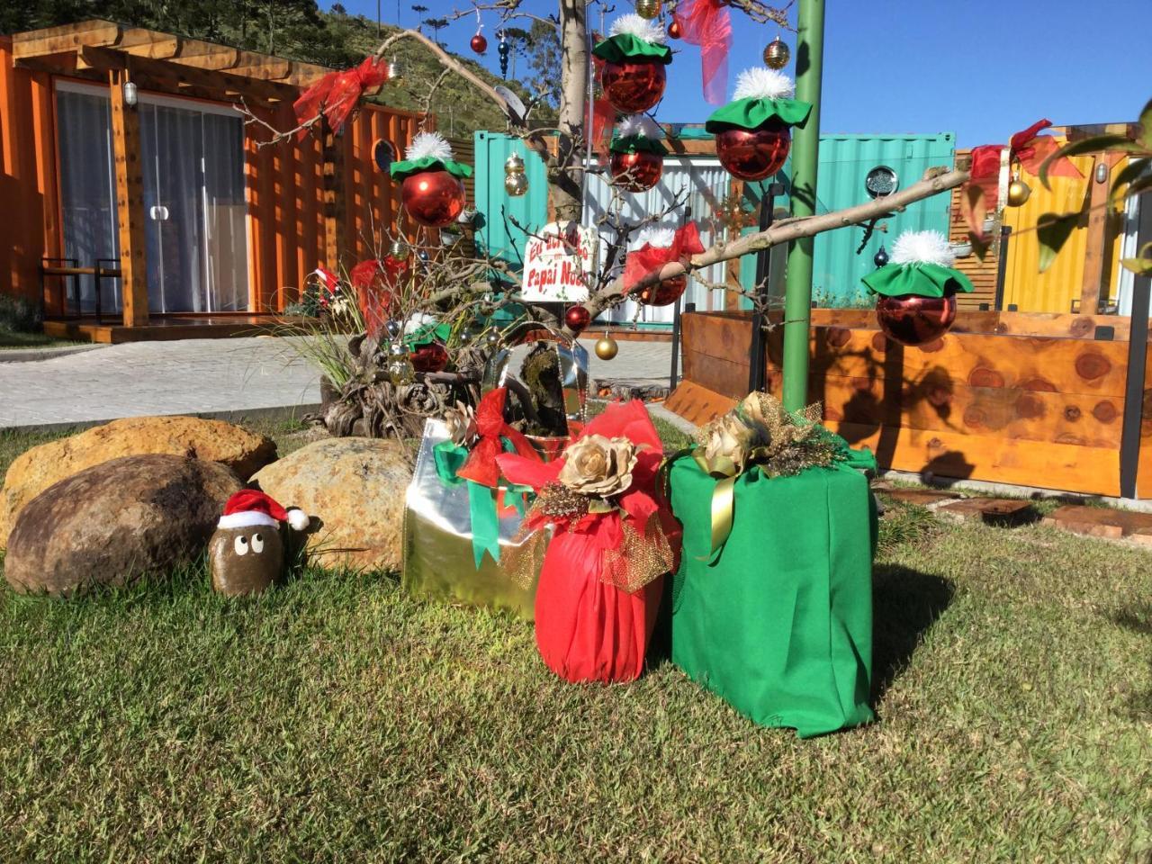 Villa Dos Ventos Hospedagem Container Bom Jardim da Serra Eksteriør bilde